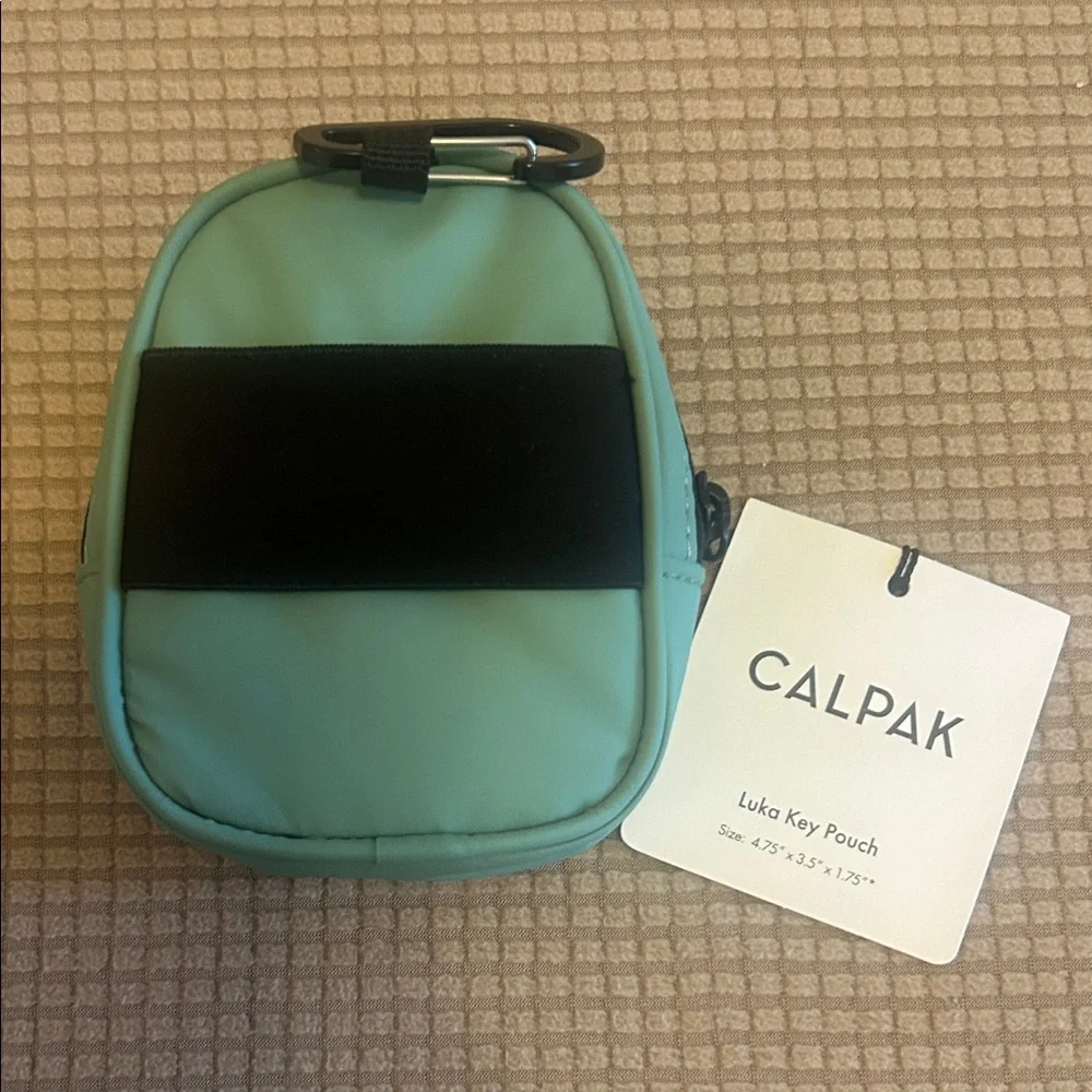 Calpak Luka Key Pouch in Sage - Picture 3 of 5